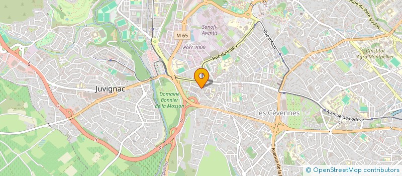 localisation de l'entreprise IMRANE à MONTPELLIER