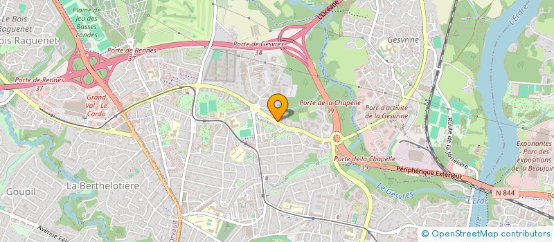 localisation de l'entreprise IMREED  NANTES