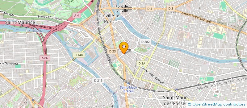 localisation de l'entreprise IMRIST à SAINT-MAUR-DES-FOSSES