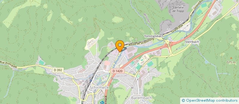 localisation de l'entreprise IMRJ AUTOS à SCHIRMECK
