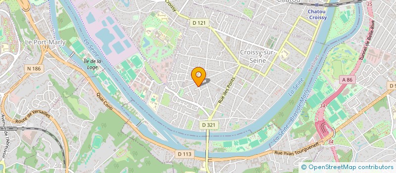 localisation de l'entreprise IMRT CONSEIL  CROISSY-SUR-SEINE