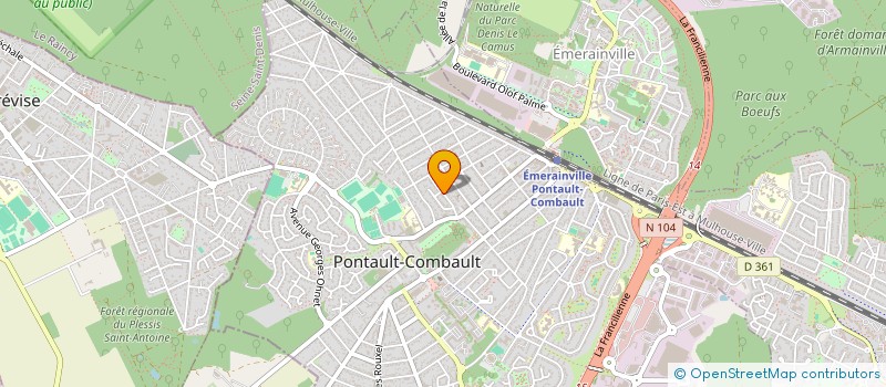 localisation de l'entreprise IMS à PONTAULT-COMBAULT