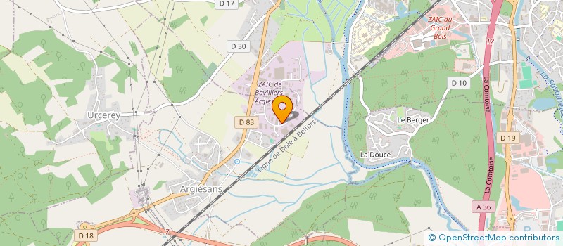 localisation de l'entreprise IMS  ARGIESANS
