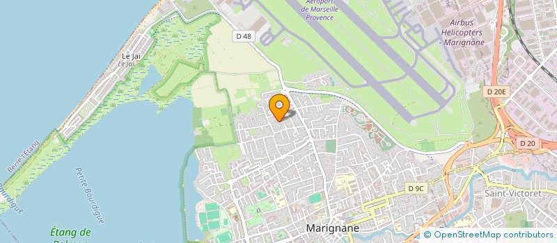 localisation de l'entreprise IMS  MARIGNANE