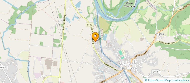 localisation de l'entreprise IMS  AOSTE