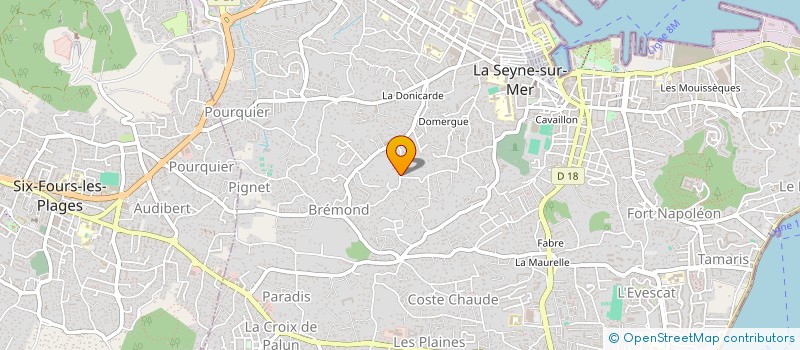 localisation de l'entreprise IMS AC à LA SEYNE-SUR-MER