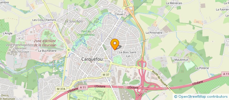 localisation de l'entreprise IMS ATLANTIQUE  CARQUEFOU