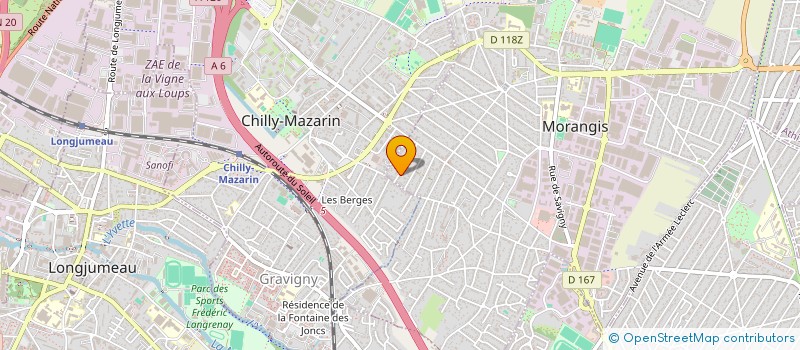 localisation de l'entreprise IMS GESTION à MORANGIS