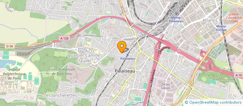 localisation de l'entreprise IMS (INIE MEMBER SOUND) à PALAISEAU