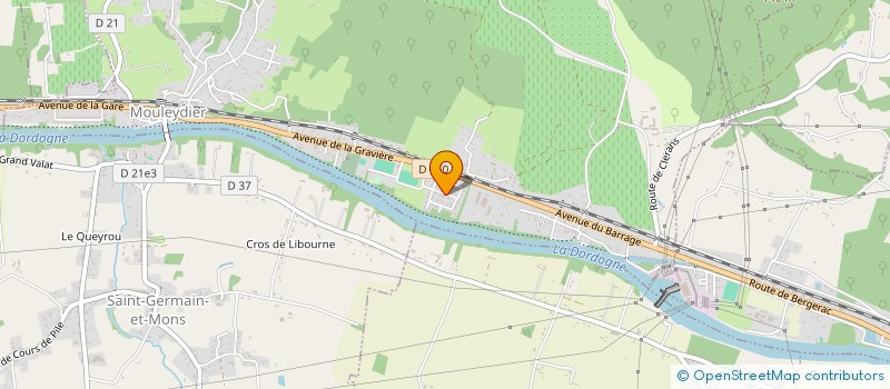 localisation de l'entreprise IMS SARL à MOULEYDIER
