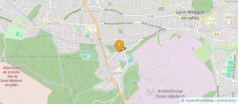 localisation de l'entreprise IMSCC  SAINT-MEDARD-EN-JALLES