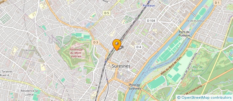 localisation de l'entreprise IMSS OPS à SURESNES