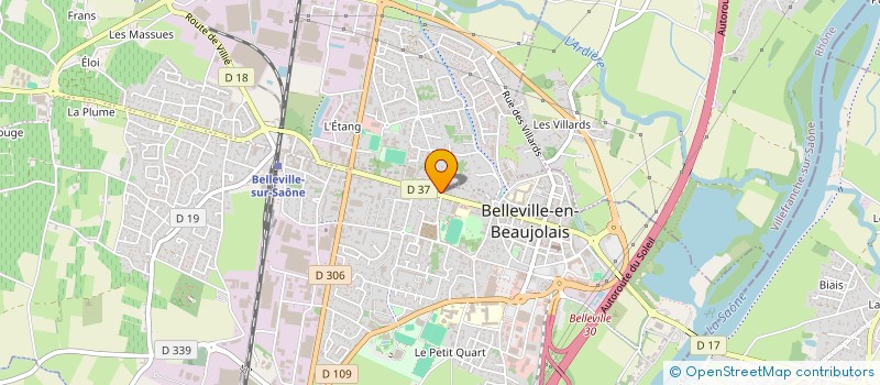 localisation de l'entreprise IMSY DEPANNAGE  BELLEVILLE-EN-BEAUJOLAIS