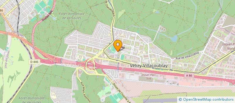localisation de l'entreprise IMT à VELIZY-VILLACOUBLAY