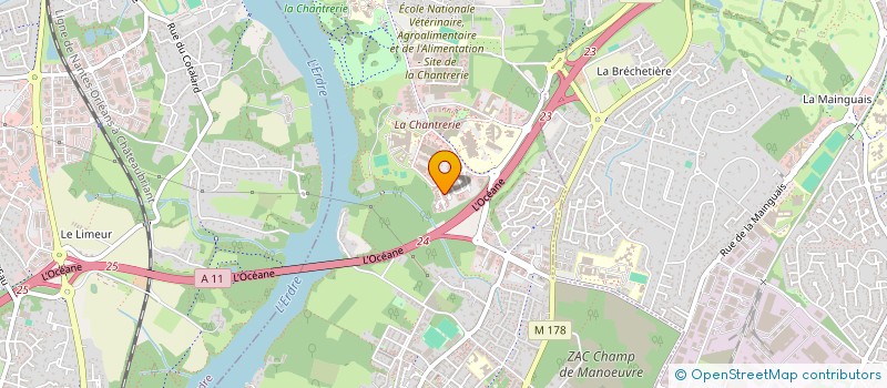 localisation de l'entreprise IMT'EMPORELS  NANTES