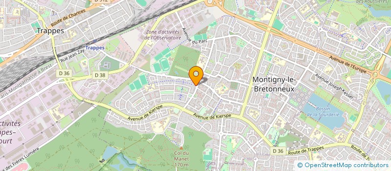 localisation de l'entreprise IMTALL FOOD à MONTIGNY-LE-BRETONNEUX