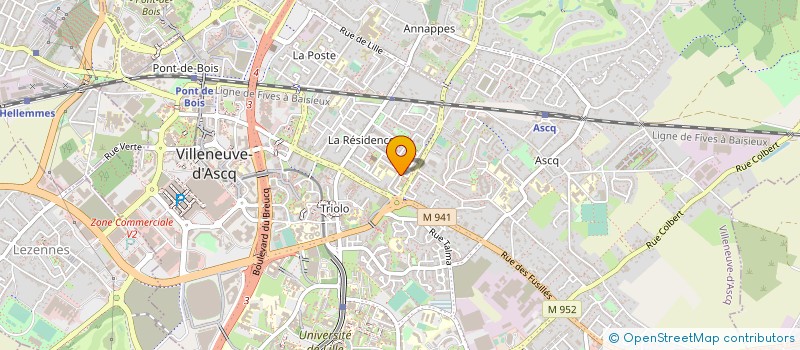 localisation de l'entreprise IMTBH CONSULTING à VILLENEUVE-D'ASCQ