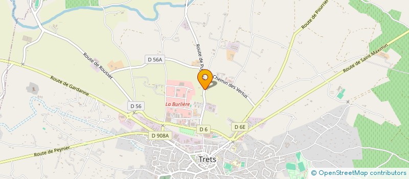 localisation de l'entreprise IMTEC à TRETS