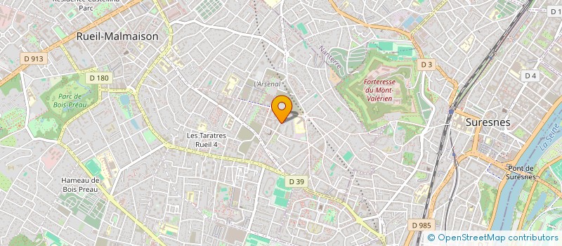 localisation de l'entreprise IMTEC FACILITIES à ARGENTEUIL