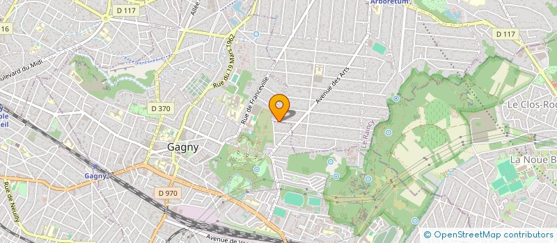 localisation de l'entreprise IMTEC GC à GAGNY