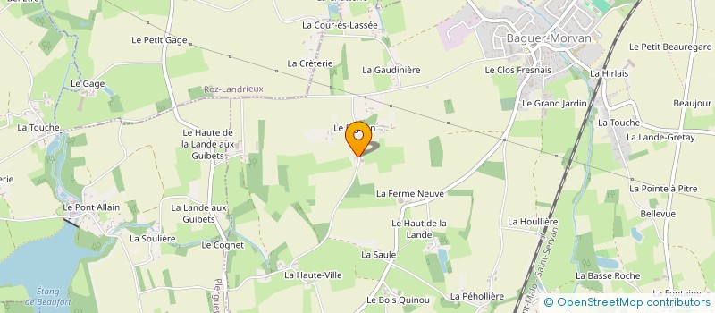 localisation de l'entreprise IMTHELADRIS  BAGUER-MORVAN