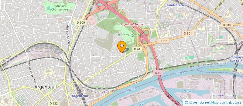 localisation de l'entreprise IMTP à ARGENTEUIL