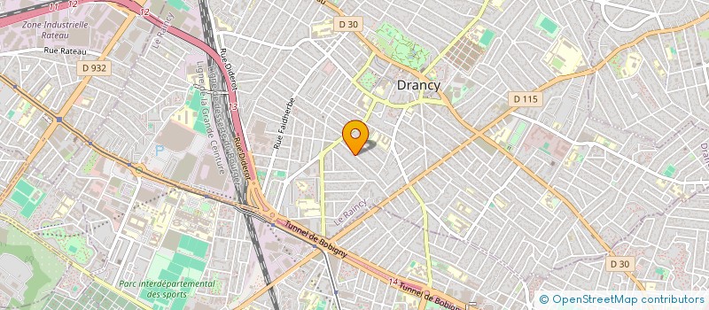 localisation de l'entreprise IMTP à DRANCY