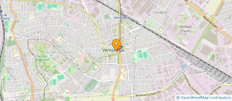 localisation de l'entreprise IMTS  VENISSIEUX