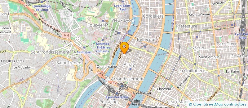 localisation de l'entreprise IMU à LYON