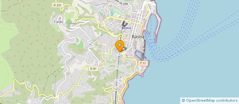 localisation de l'entreprise IMUSIC-SCHOOL à BASTIA