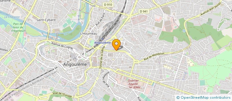 localisation de l'entreprise IMV IMAGING FRANCE à ANGOULEME