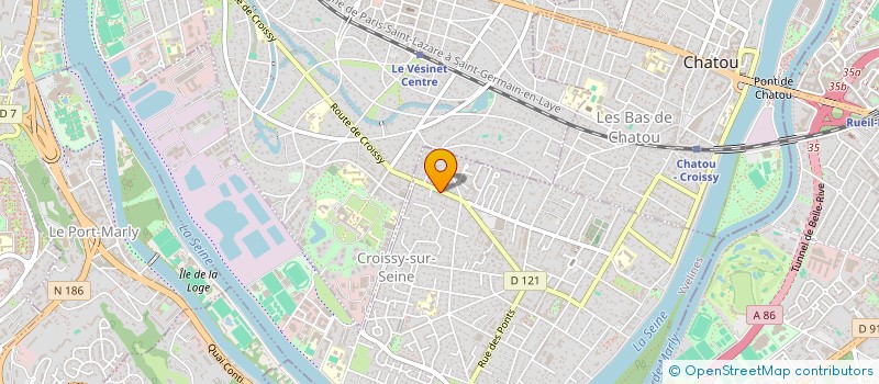 localisation de l'entreprise IMV MANAGEMENT PARTNERS  CHATOU