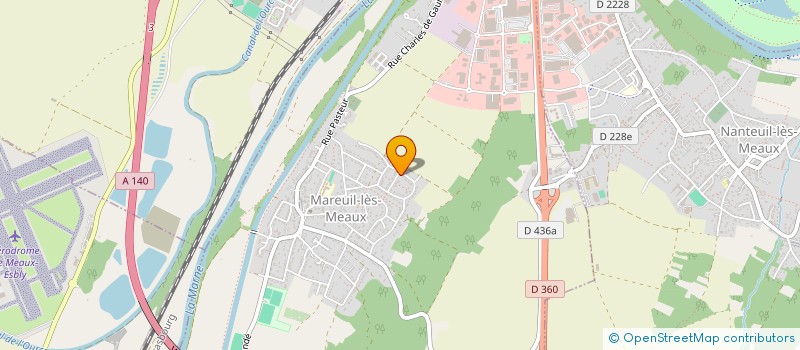 localisation de l'entreprise IMV TAXIS à MAREUIL-LES-MEAUX