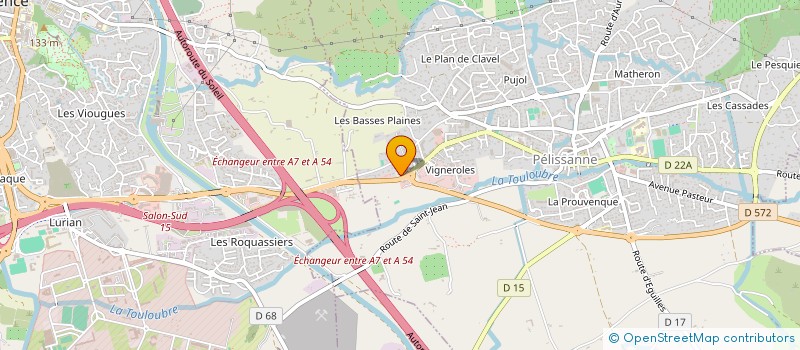 localisation de l'entreprise IMVA  PELISSANNE