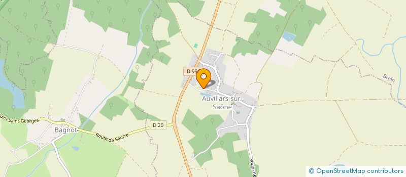 localisation de l'entreprise IMW GROUP  AUVILLARS-SUR-SAONE