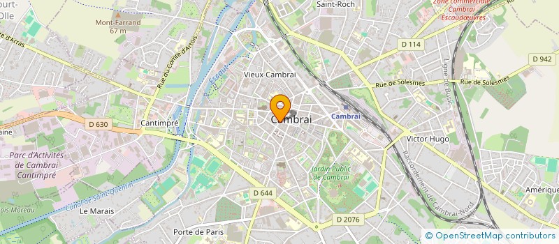 localisation de l'entreprise IMWO FRANCE à CAMBRAI