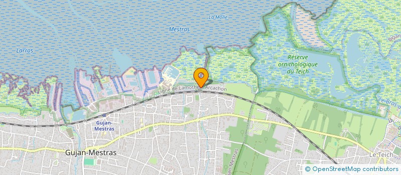 localisation de l'entreprise IMY ETM DISTRIBUTION  GUJAN-MESTRAS