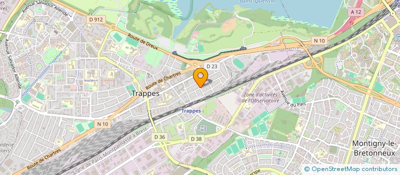localisation de l'entreprise IMZ CONSULTING à TRAPPES