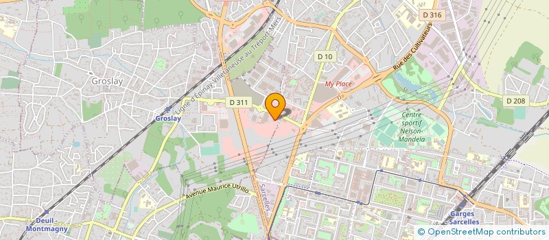 localisation de l'entreprise IMZA  GROSLAY