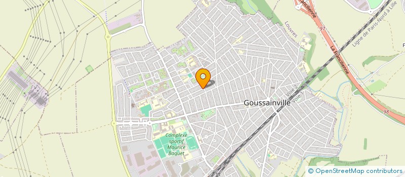 localisation de l'entreprise IMZA TEX à GOUSSAINVILLE