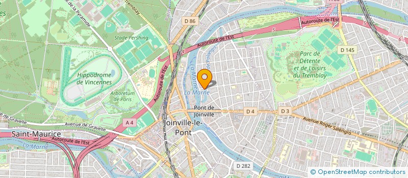 localisation de l'entreprise IN-8 HOLDING  JOINVILLE-LE-PONT