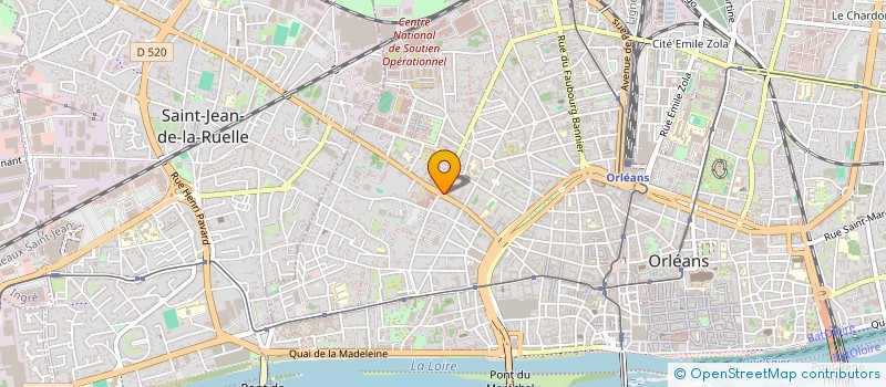 localisation de l'entreprise IN ABSTRACTO  ORLEANS