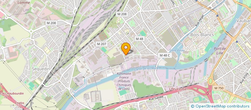localisation de l'entreprise IN ACCESS à LILLE