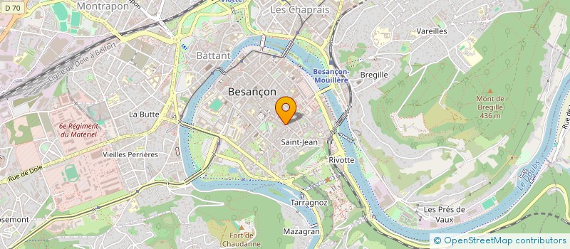 localisation de l'entreprise IN ACULA VERITAS  BESANCON