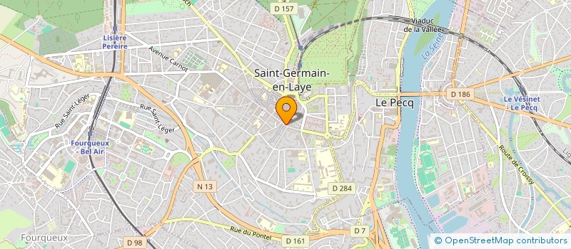 localisation de l'entreprise IN ADVANCE à SAINT-GERMAIN-EN-LAYE