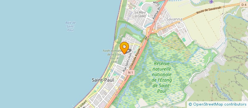 localisation de l'entreprise IN ANTIS à SAINT-PAUL