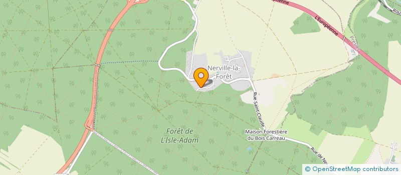 localisation de l'entreprise IN ANTIS à NERVILLE-LA-FORET
