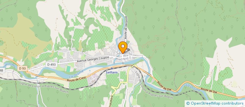 localisation de l'entreprise IN AP'T à SAILLANS