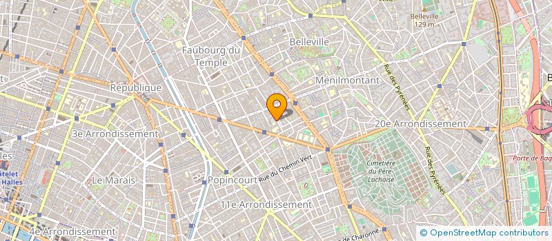 localisation de l'entreprise IN ARTS  PARIS