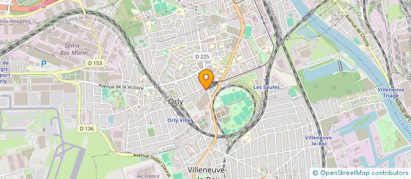 localisation de l'entreprise IN'ASSURANCES  ORLY